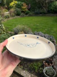 Cobalt Fish Plate - Image 2