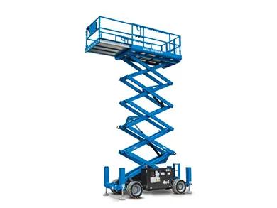 Rough Terrain Scissor Lift Rentals for Elevated Outdoor Access