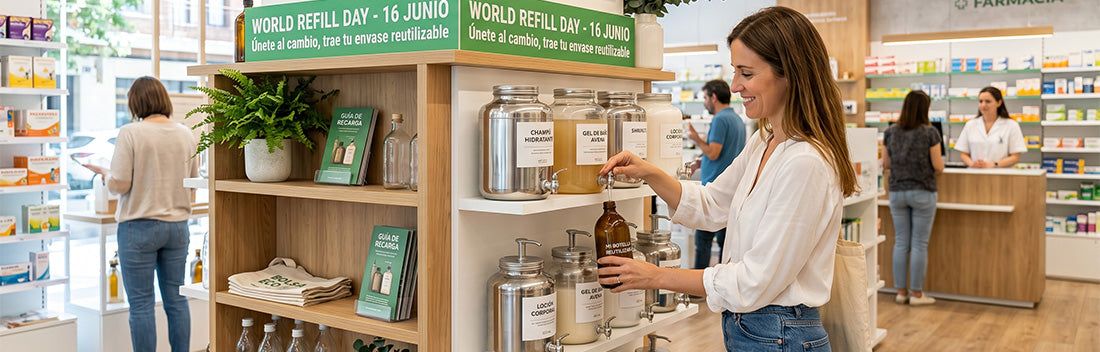 World Refill Day: la farmacia se suma a la revolución de las recargas