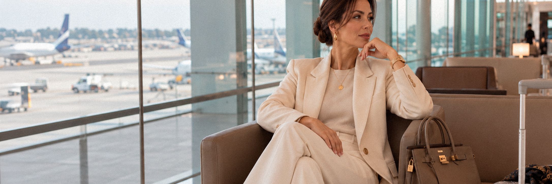 Las medias de compresión son un aliado inteligente y saludable para viajar en avión. También para los perfiles con más estilo 