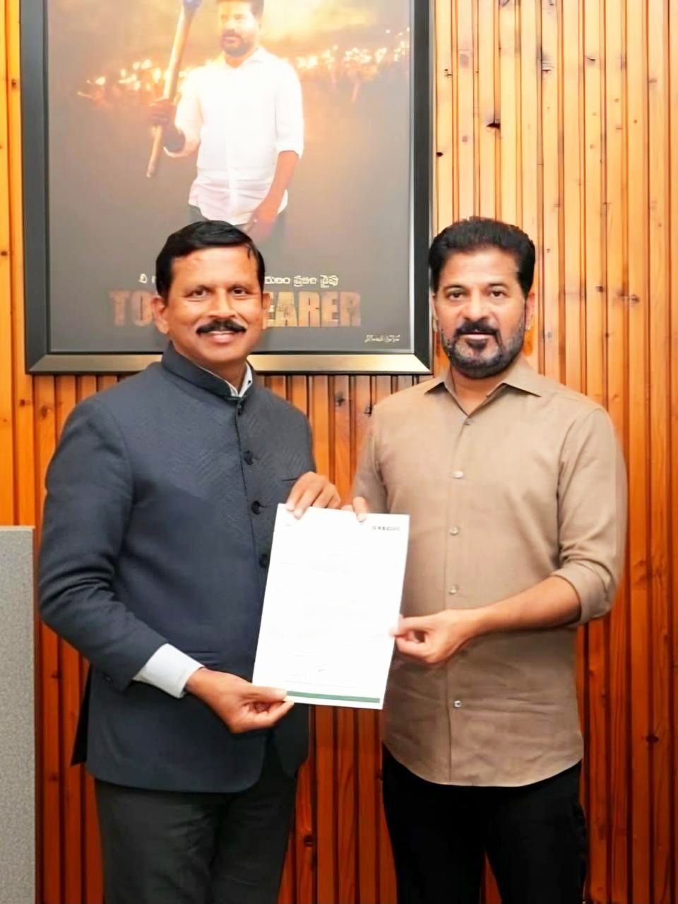 Hon'ble Chief Minister of Telangana Sri. A. Revanth Reddy