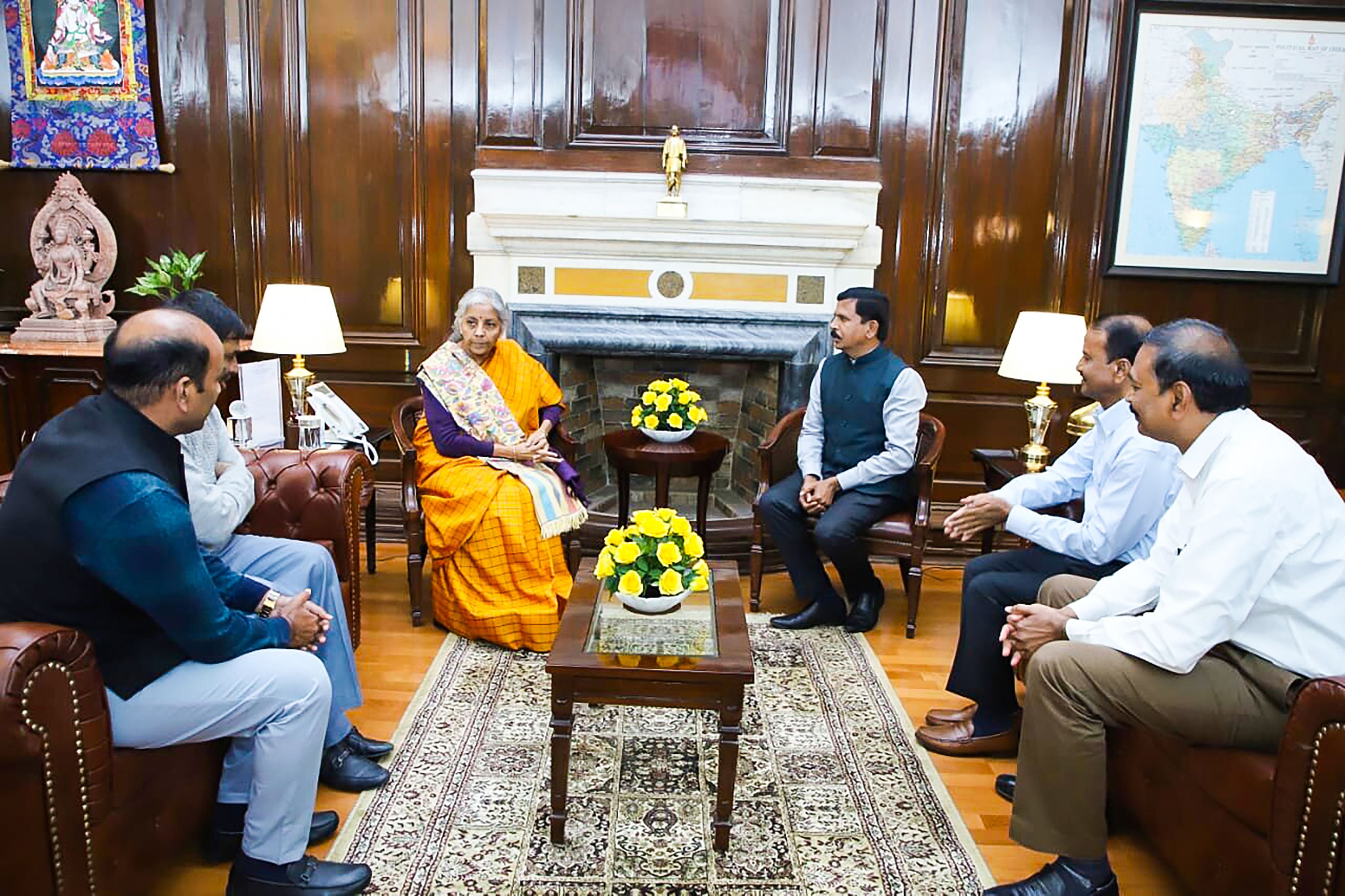 Meeting with Hon'ble Finance Minister Smt. Nirmala Sitharaman