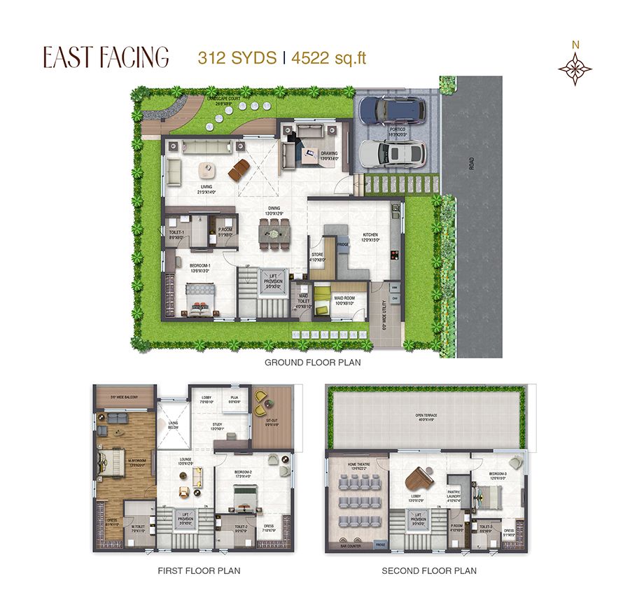 312 Sq Yards East