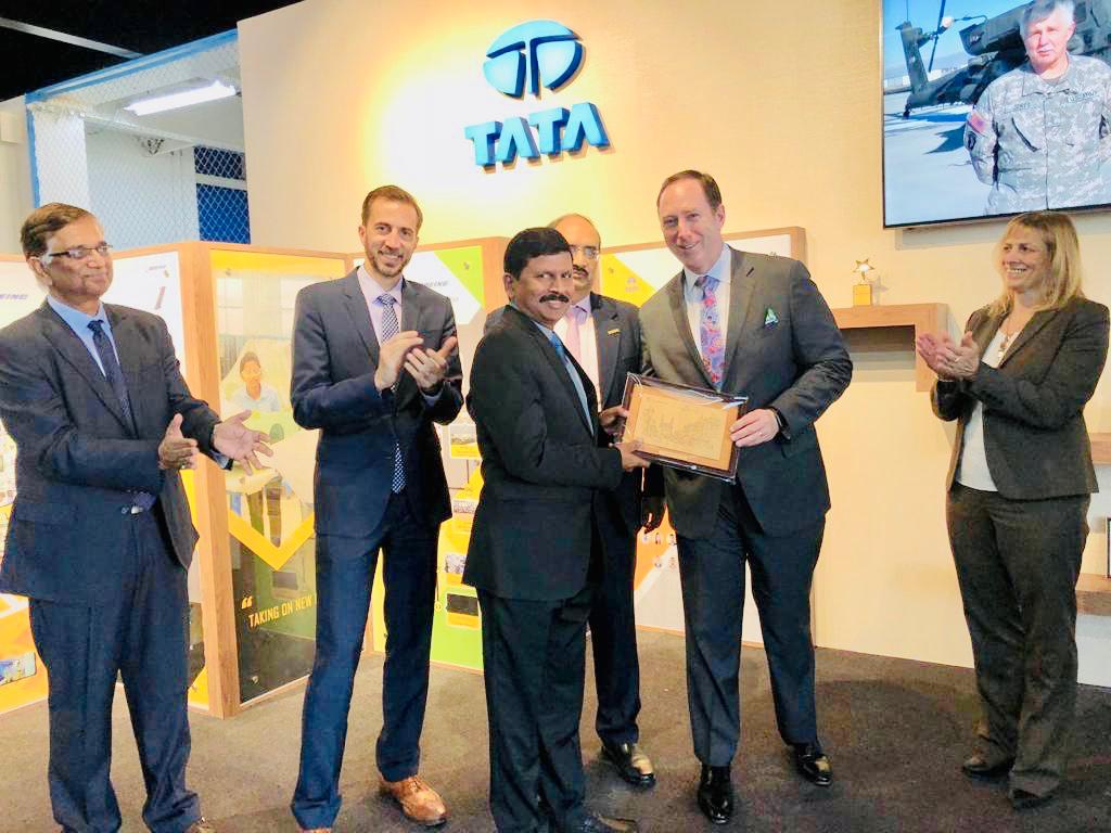 Award from TATA Boeing