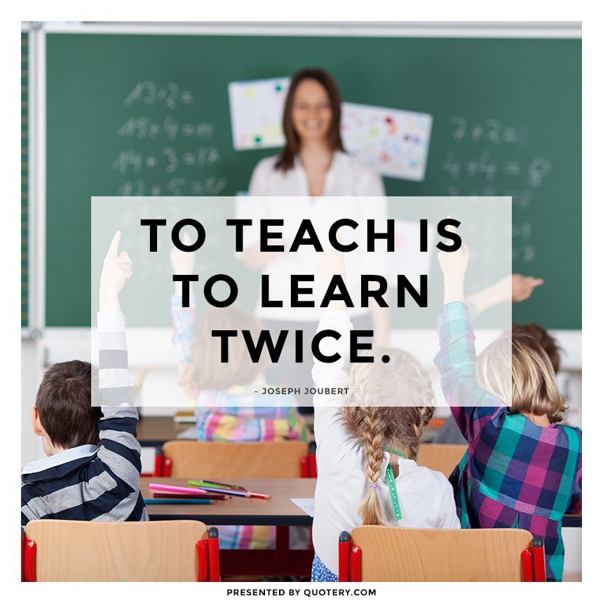 To teach is to learn twice. - Image 1