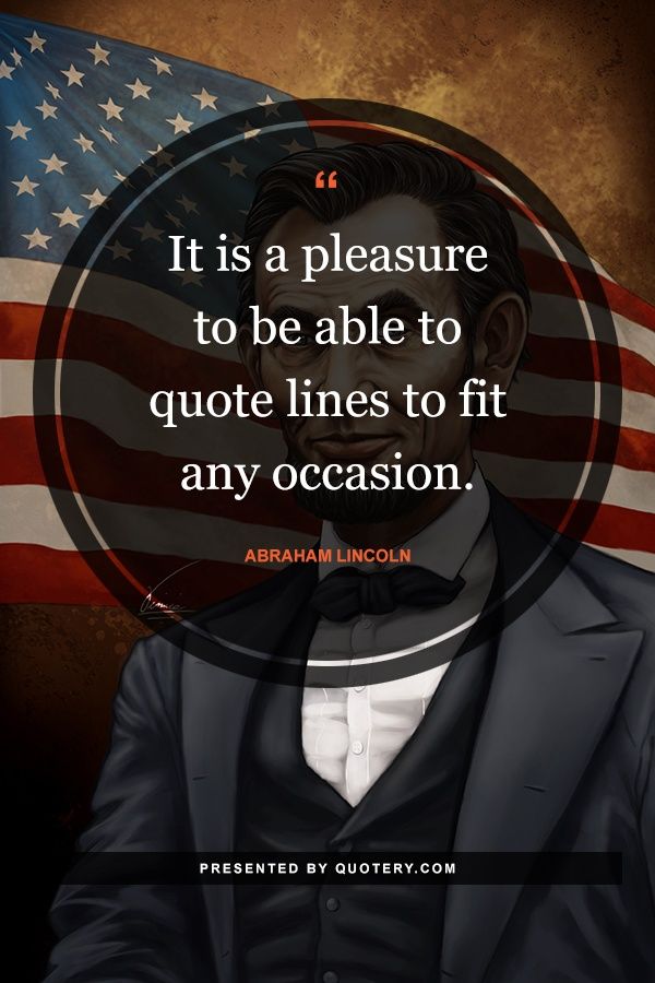 It is a pleasure to be able to quote lines to fit any occasion. - Image 1