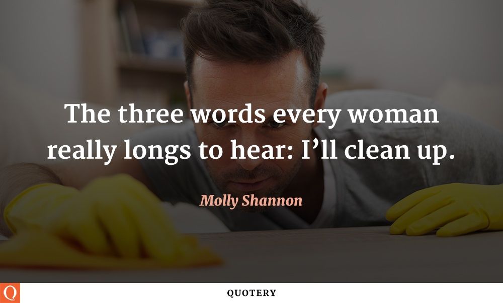 The three words every woman really longs to hear: I’ll clean up. - Image 1
