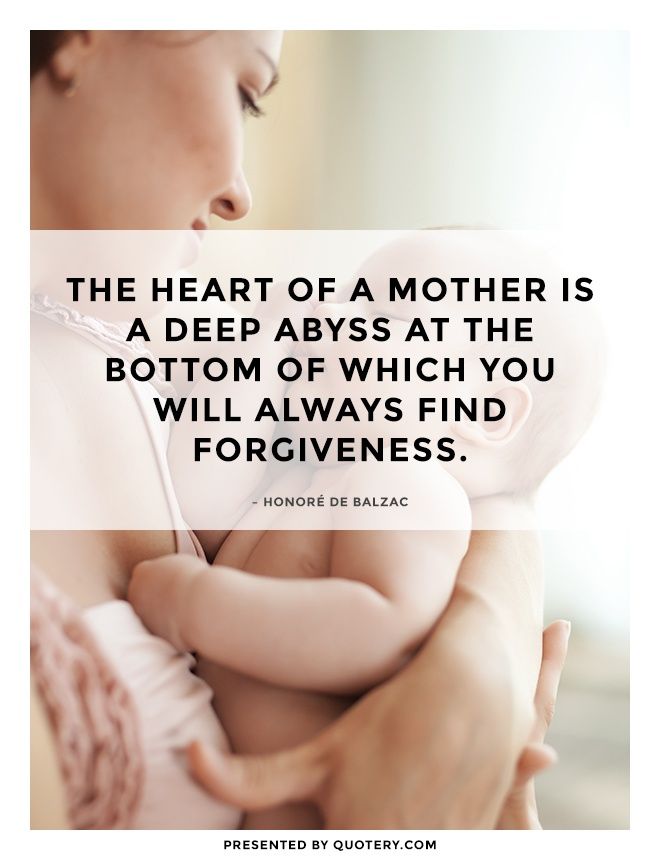 The heart of a mother is a deep abyss at the bottom of which you will always find forgiveness. - Image 2