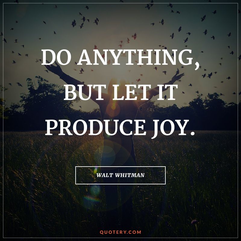 Do anything, but let it produce joy. - Image 1