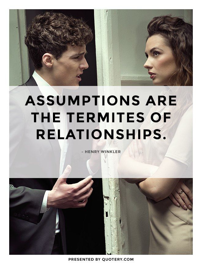 Assumptions are the termites of relationships. - Image 1