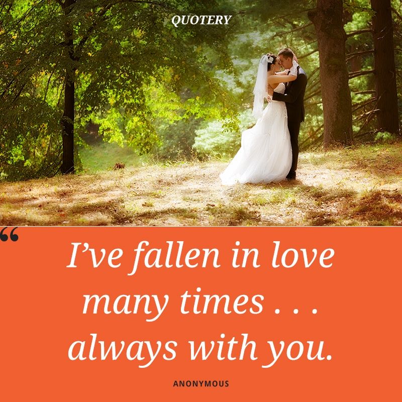 I've fallen in love many times . . . always with you. - Image 1