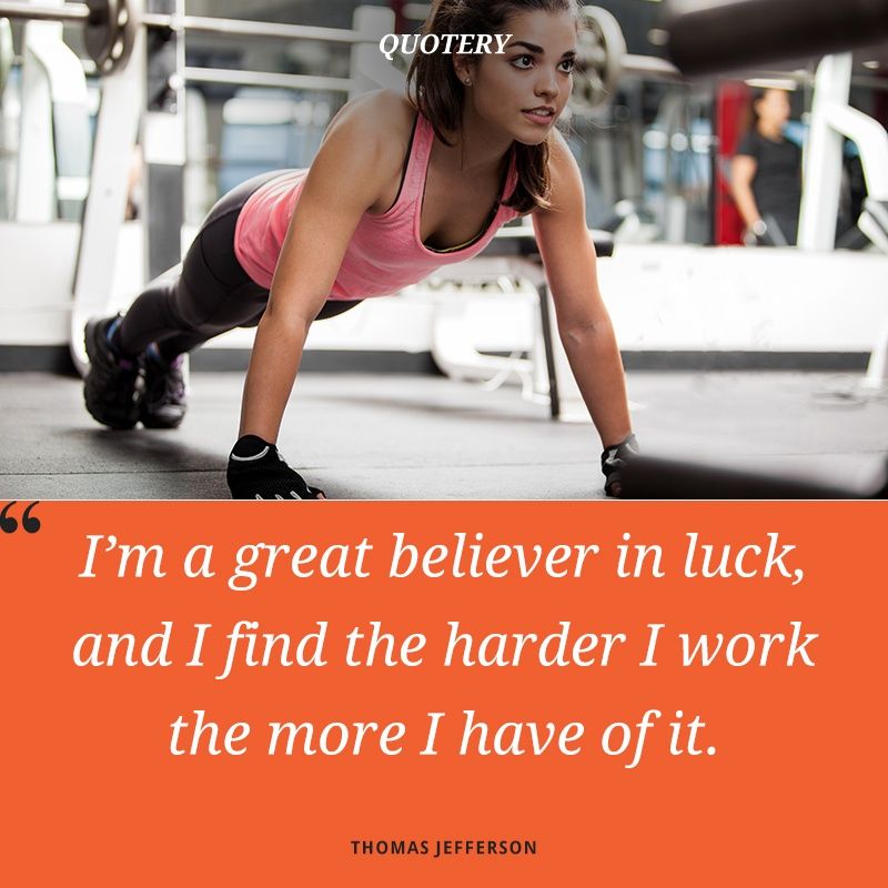I am a great believer in luck. The harder I work, the more of it I seem to have. - Image 1