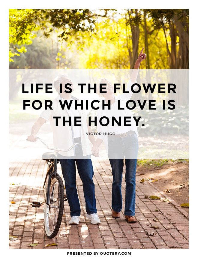 Life is the flower for which love is the honey. - Image 1