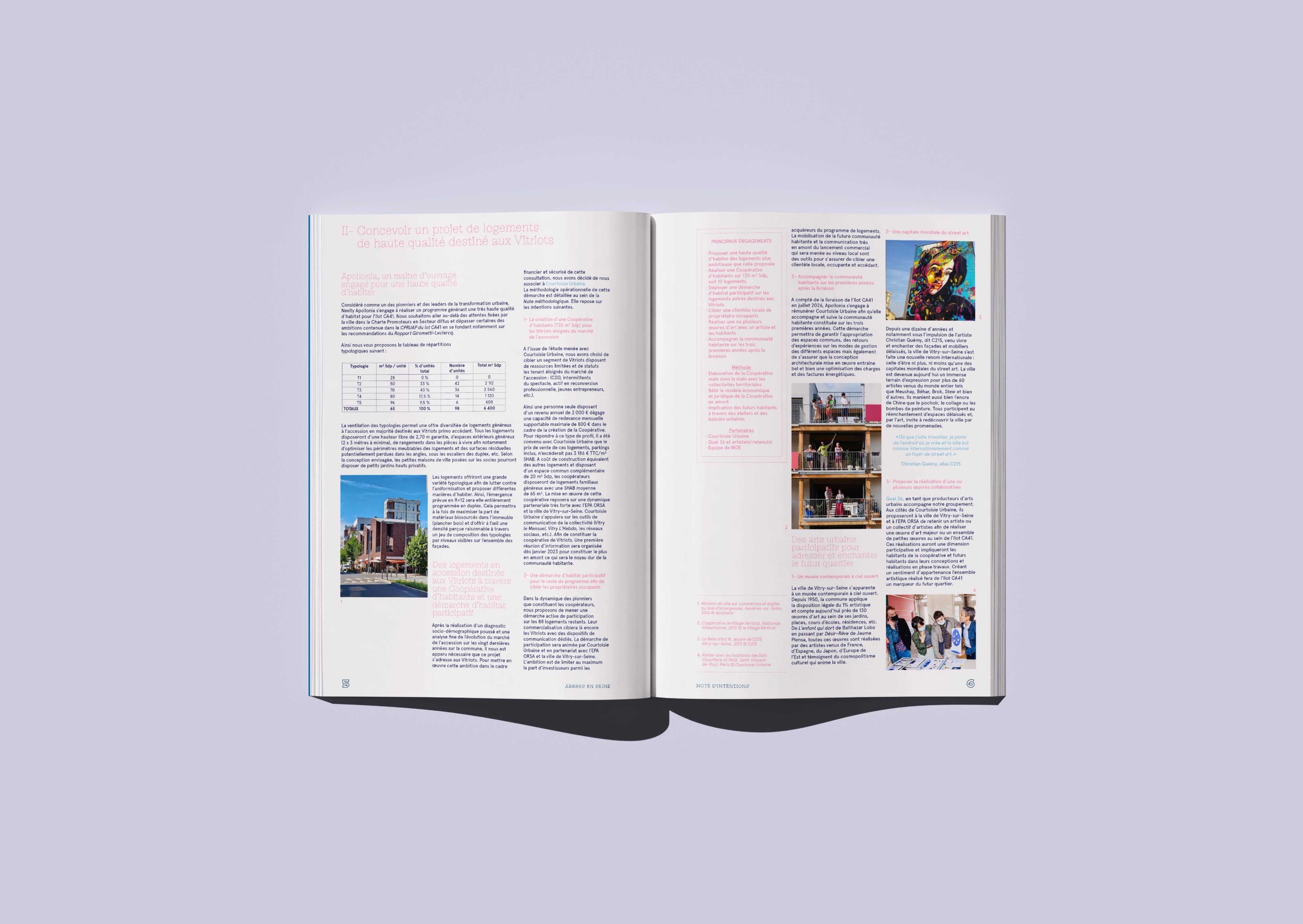 pages intérieures