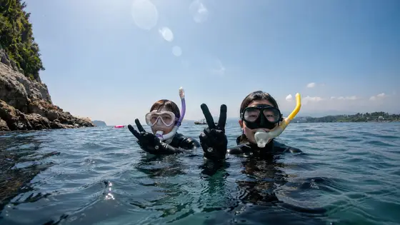 제주 범섬 스킨다이빙, 수면에서 수경·스노클로 즐기는 체험, 수영 못해도·자격증 없어도 만 7세부터