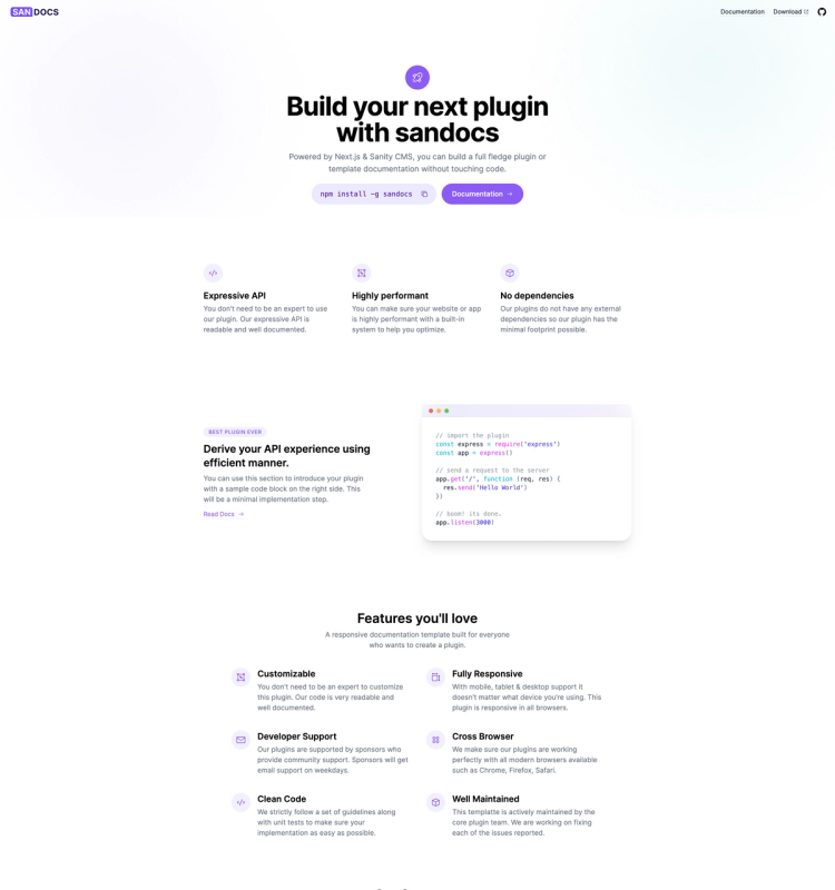 Next.js Website Templates & Landing Pages — Web3Templates