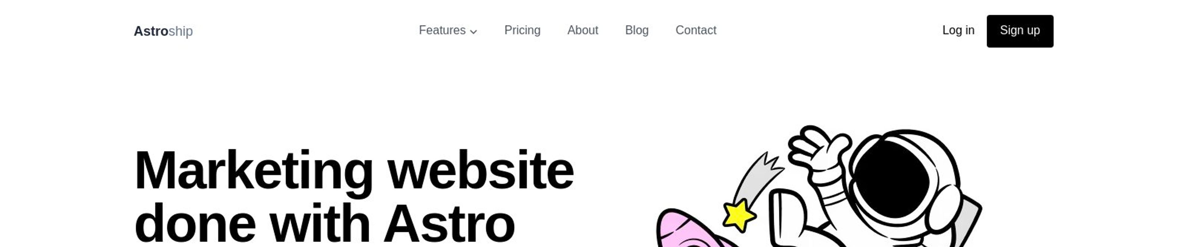 Astro Website Templates — Web3Templates