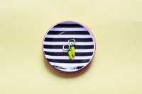 pendientes de acero de maiz de vidrio