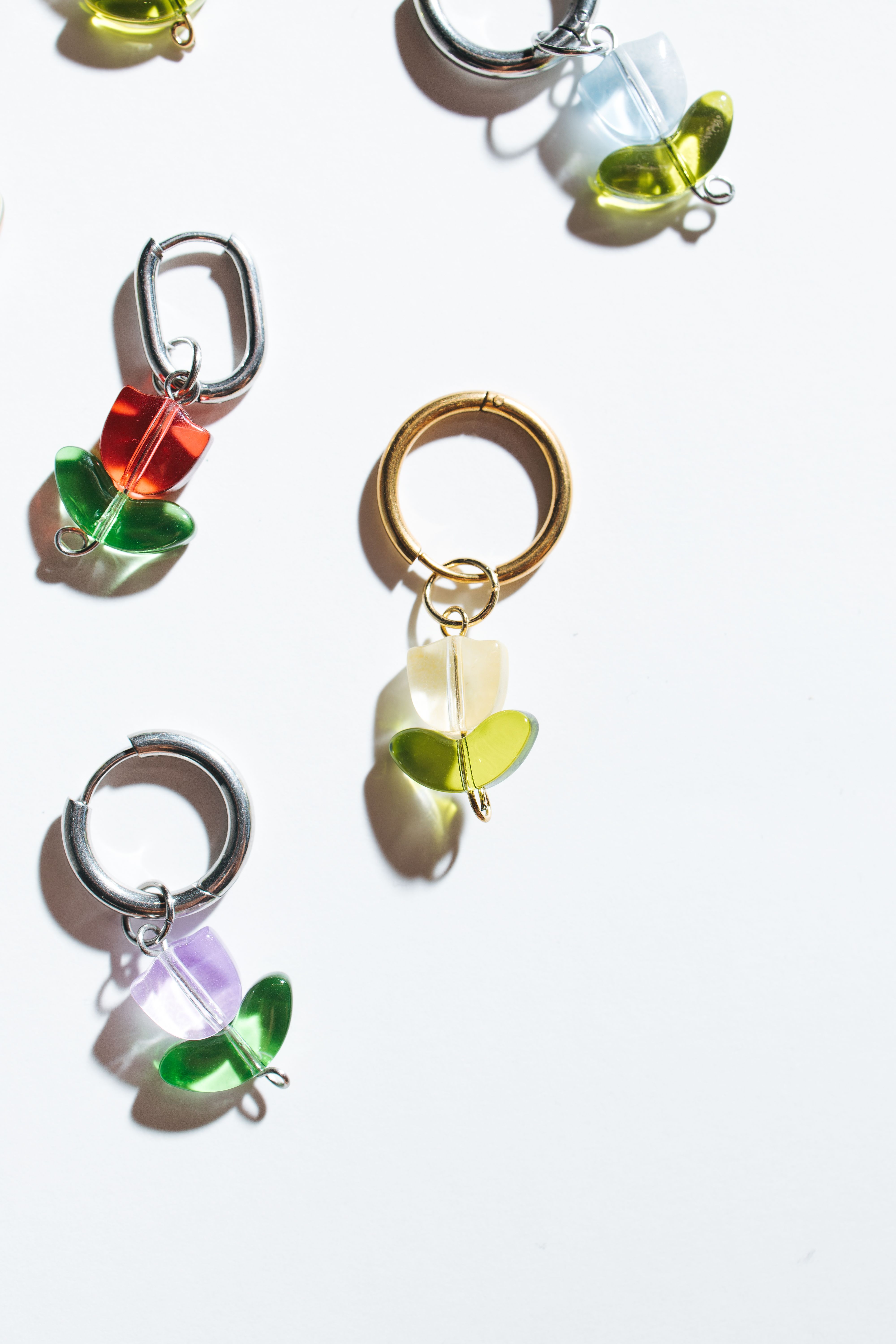 Pendientes de flores de WACHA