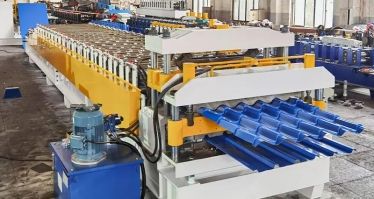 Roofing Sheet Roll Forming Machine Completed Factory Testing Before Shipment