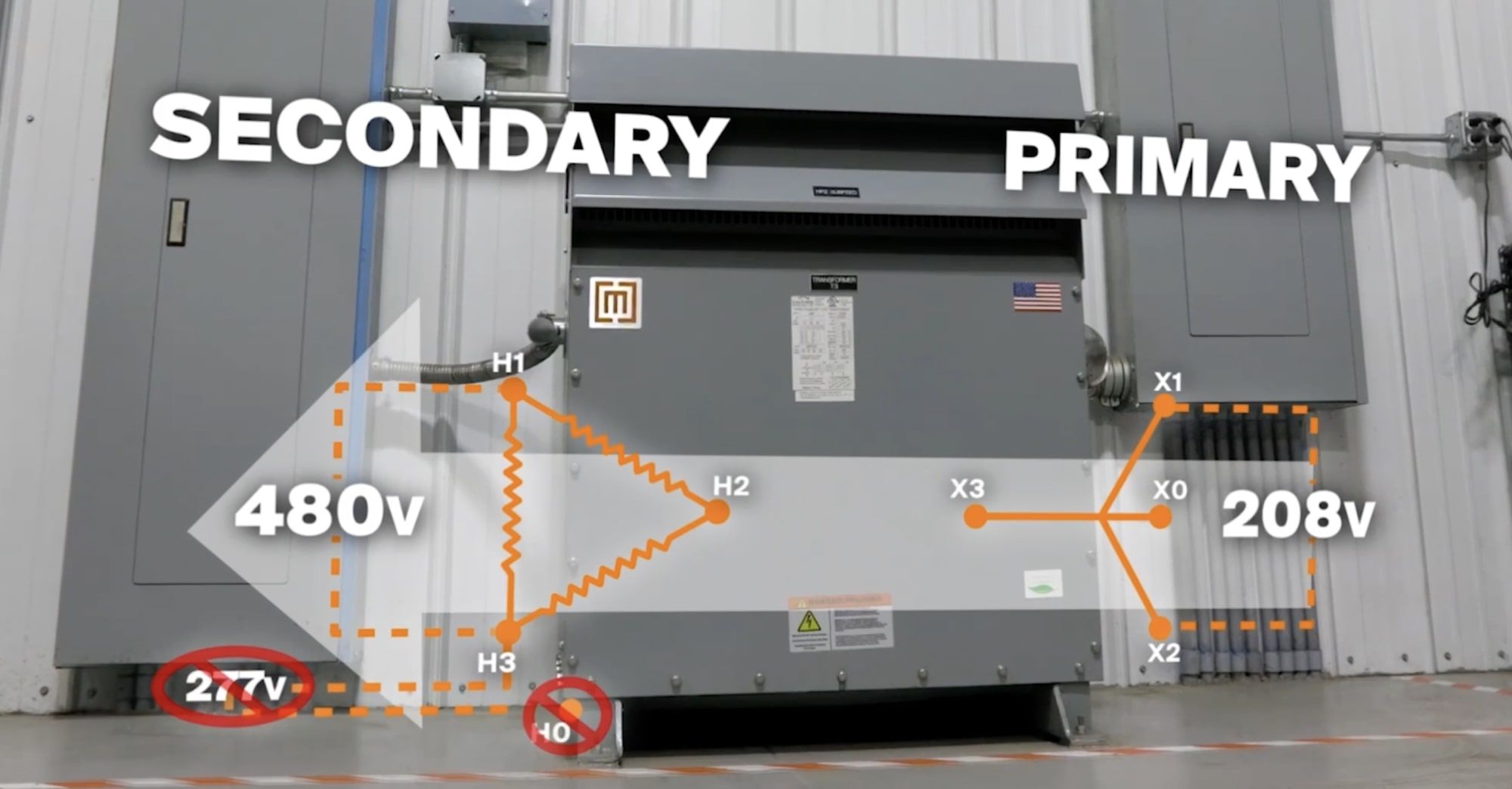 Transformer Primary Wiring