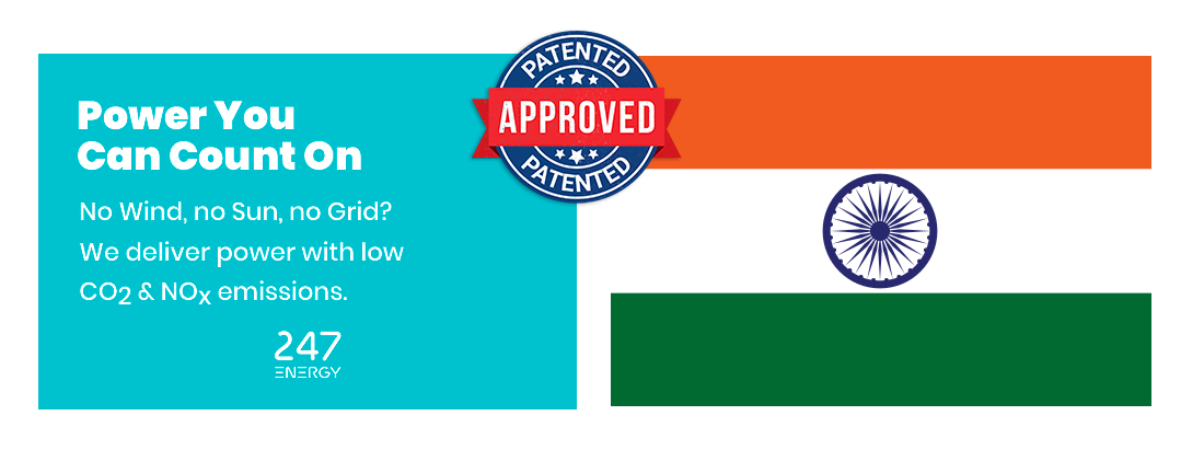247 Energy Secures Patent in India 🇮🇳
