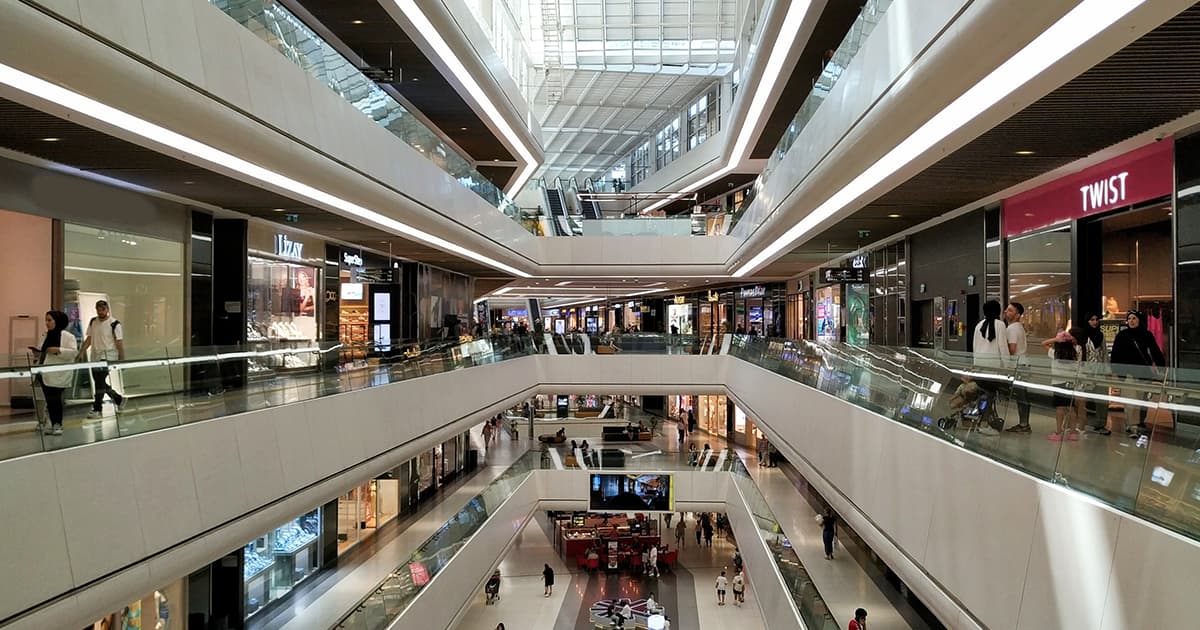 Your shopping centre already has solar on the roof. 