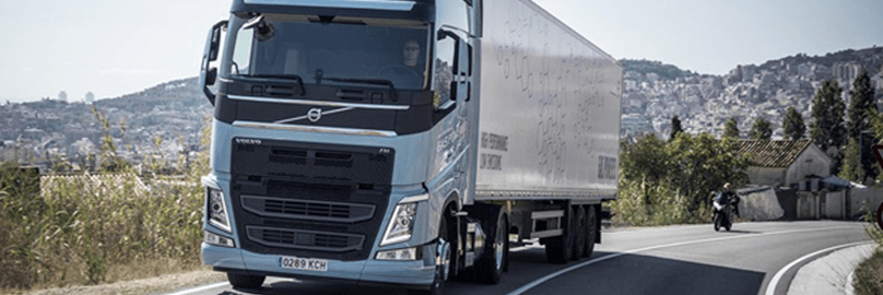 Volvo LNG trucks