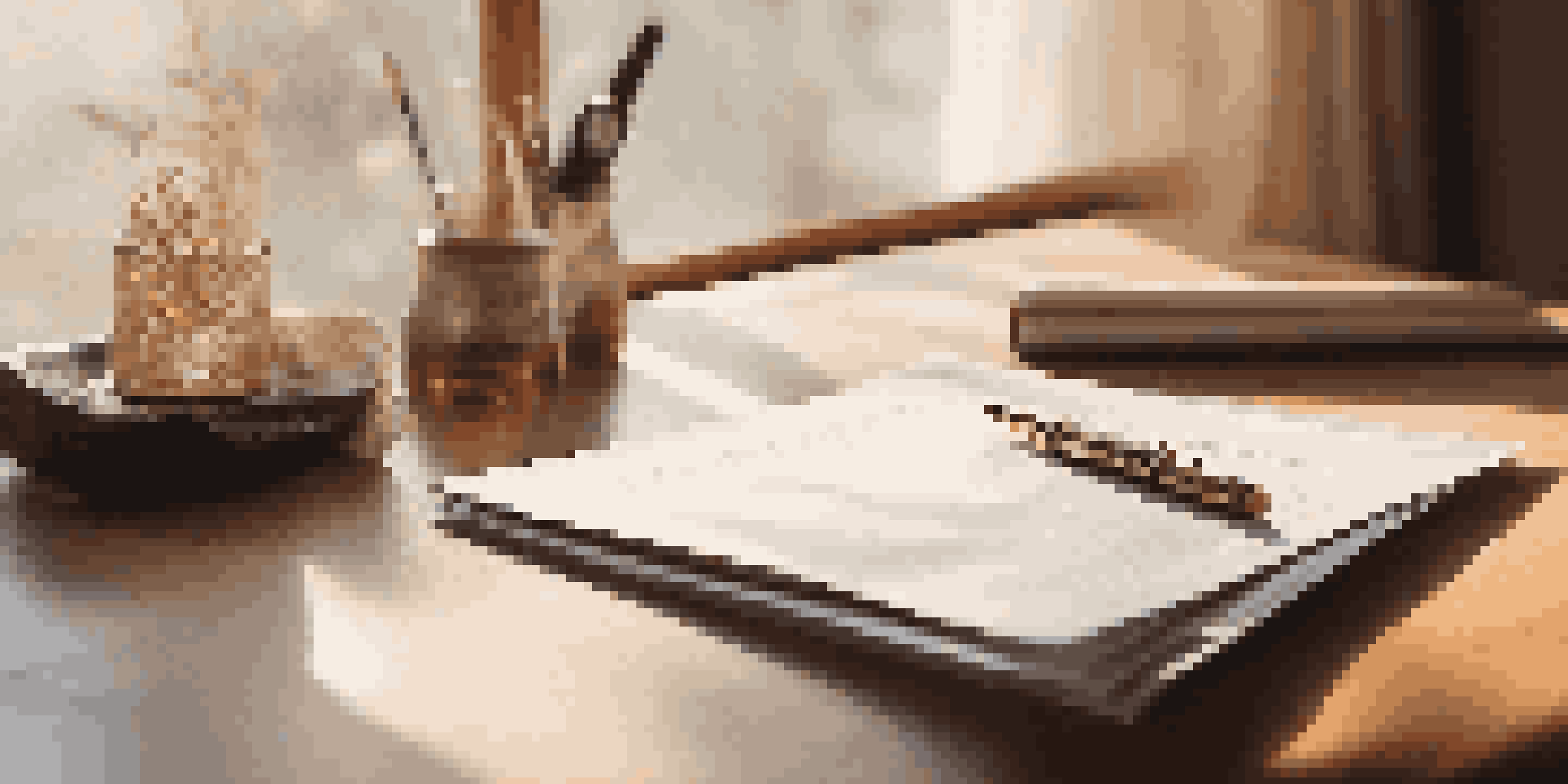 A photography contract on a wooden desk with a stylish pen, illuminated by natural light.