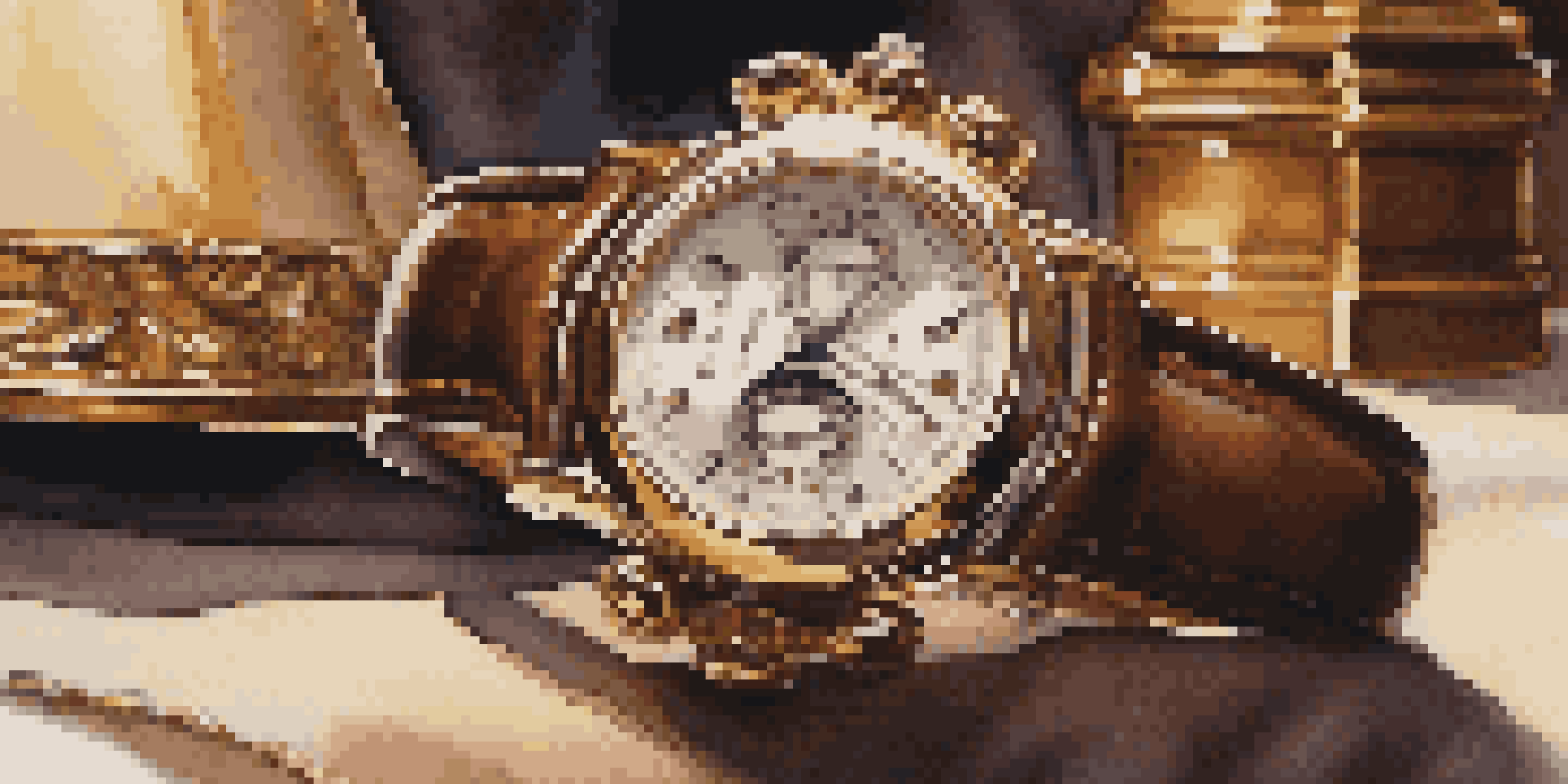 A high-end watch elegantly displayed on a velvet cushion in a luxurious boutique with warm lighting.