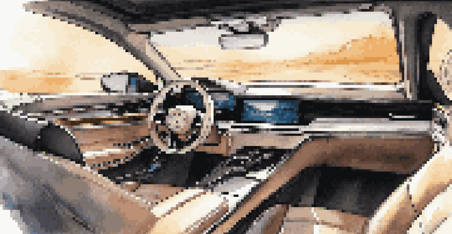 The interior of a luxury performance car with leather seats and advanced technology in a well-lit environment.