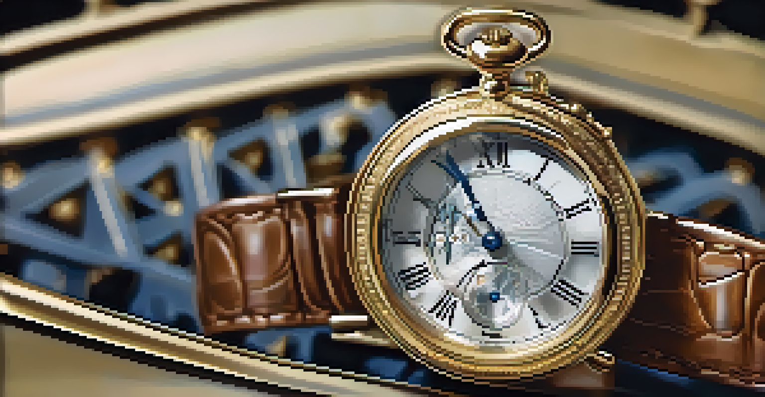 A close-up of a vintage 1920s watch, highlighting its intricate design and craftsmanship.