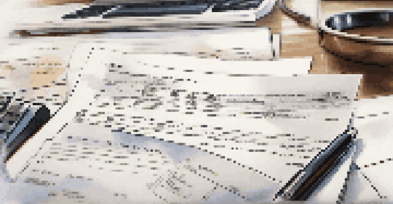 Close-up of a luxury photography contract document with sections visible.
