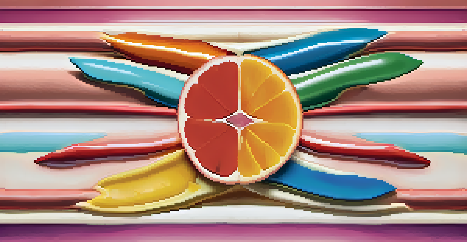 A cross-section illustration of skin layers showing the absorption of antioxidants with colorful arrows indicating their penetration.
