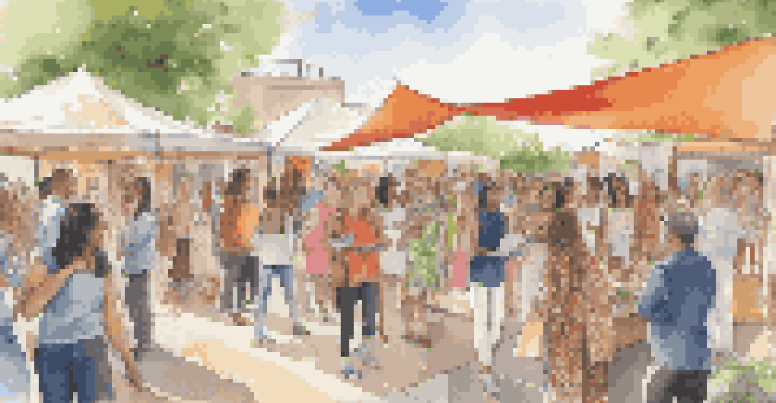 A community event hosted by a luxury brand focusing on sustainable fashion practices with diverse participants.