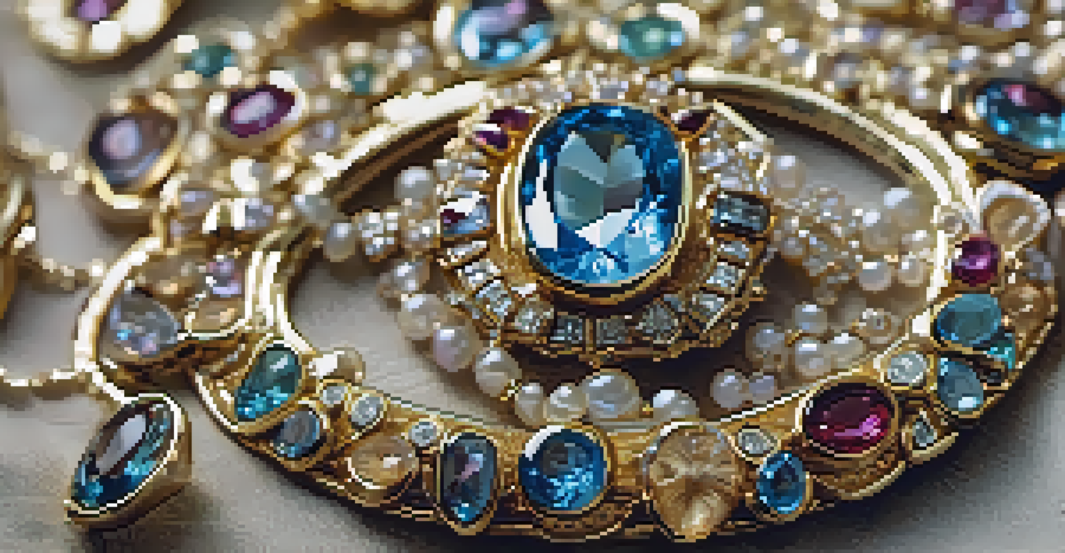 An elegant piece of jewelry made from recycled materials, showcasing intricate craftsmanship against a textured backdrop.