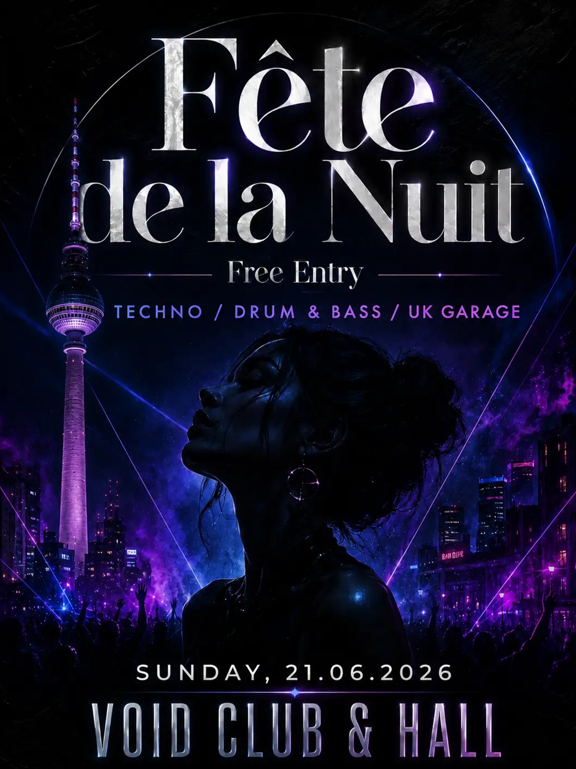 Fête de la Nuit (Free Entry) poster