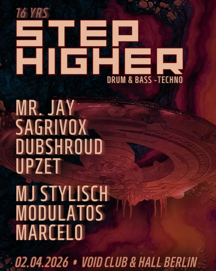 16 Years STEP HIGHER poster