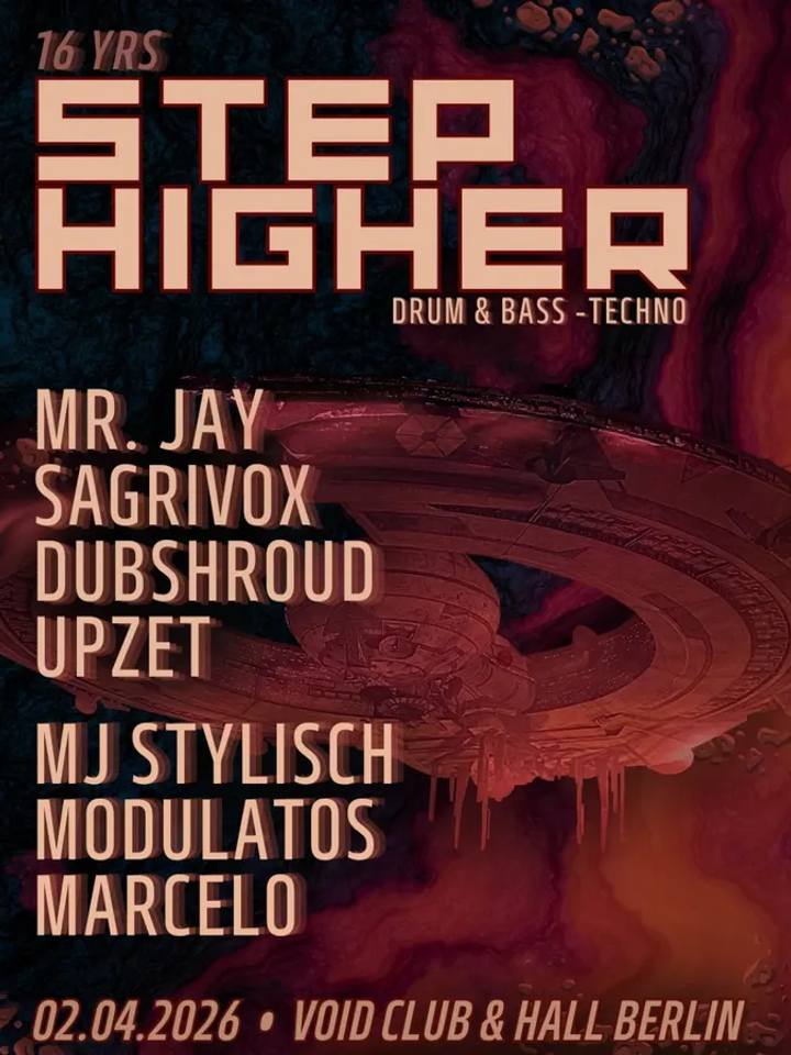 16 Years STEP HIGHER poster