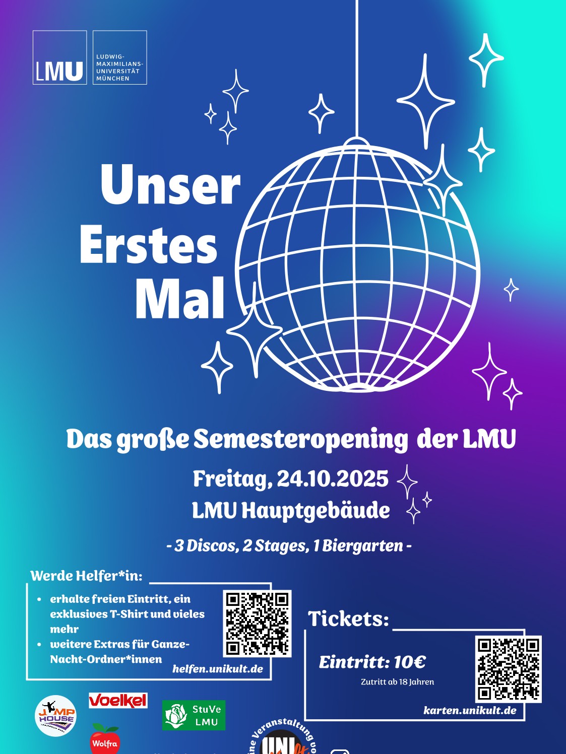 LMU Semester Opening poster