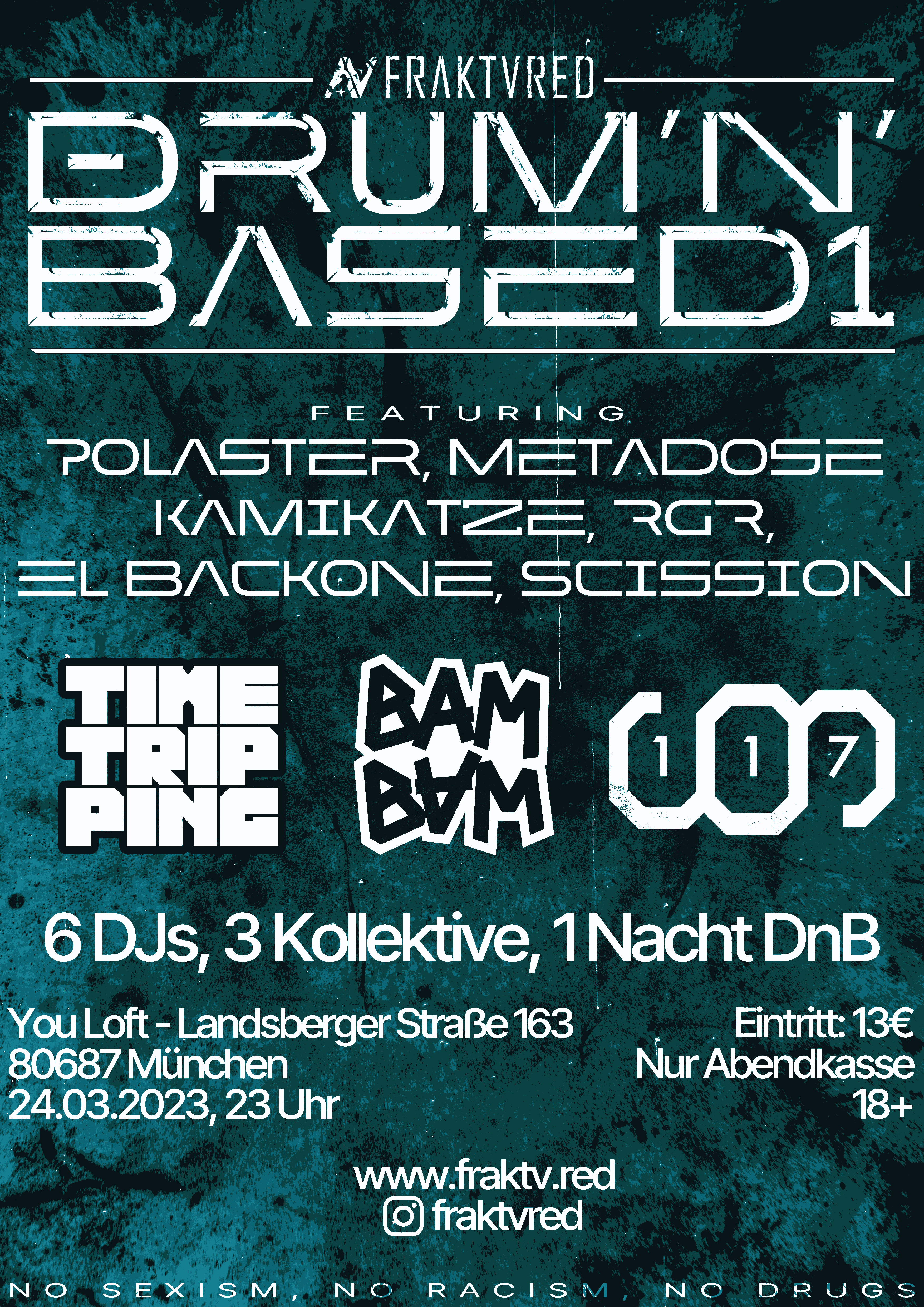 ☆ DRUM'N'BASED1 by FRAKTVRED ☆ poster