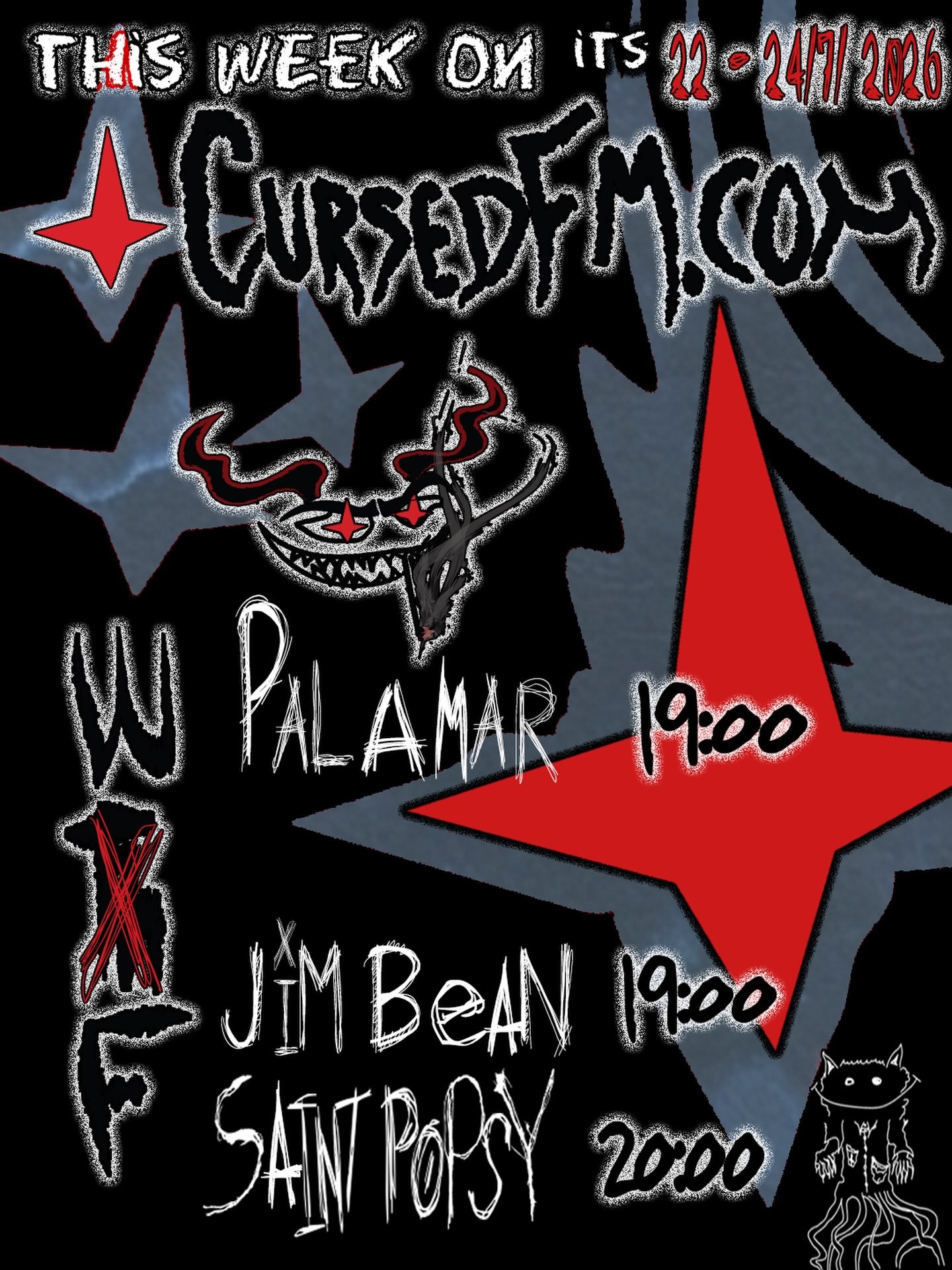 CursedFM Radio poster