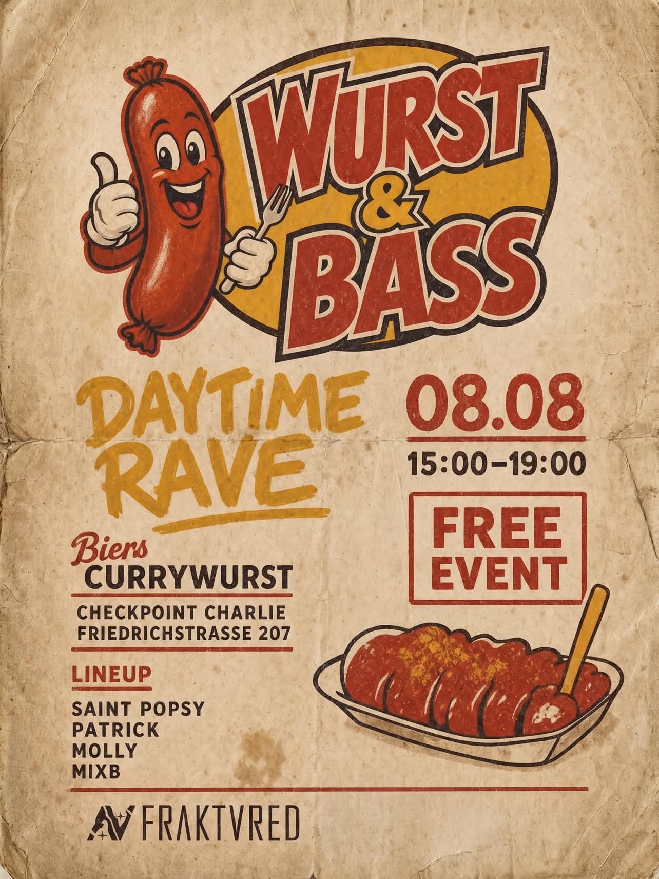 Wurst & Bass feat. FRAKTVRED poster