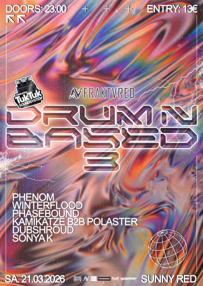 ☆ DRUM'N'BASED 3 by FRAKTVRED ☆ poster