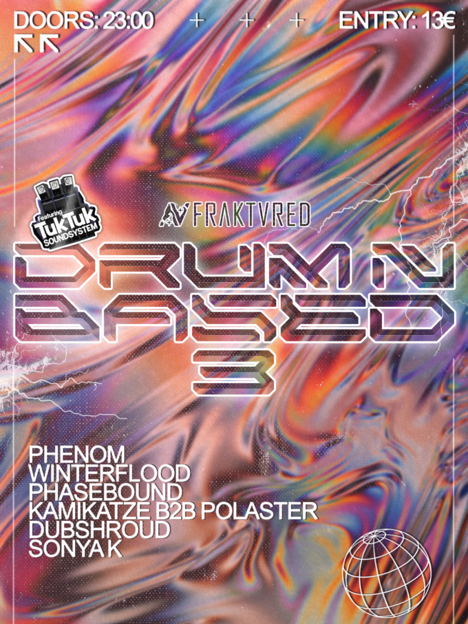 ☆ DRUM'N'BASED 3 by FRAKTVRED ☆ poster