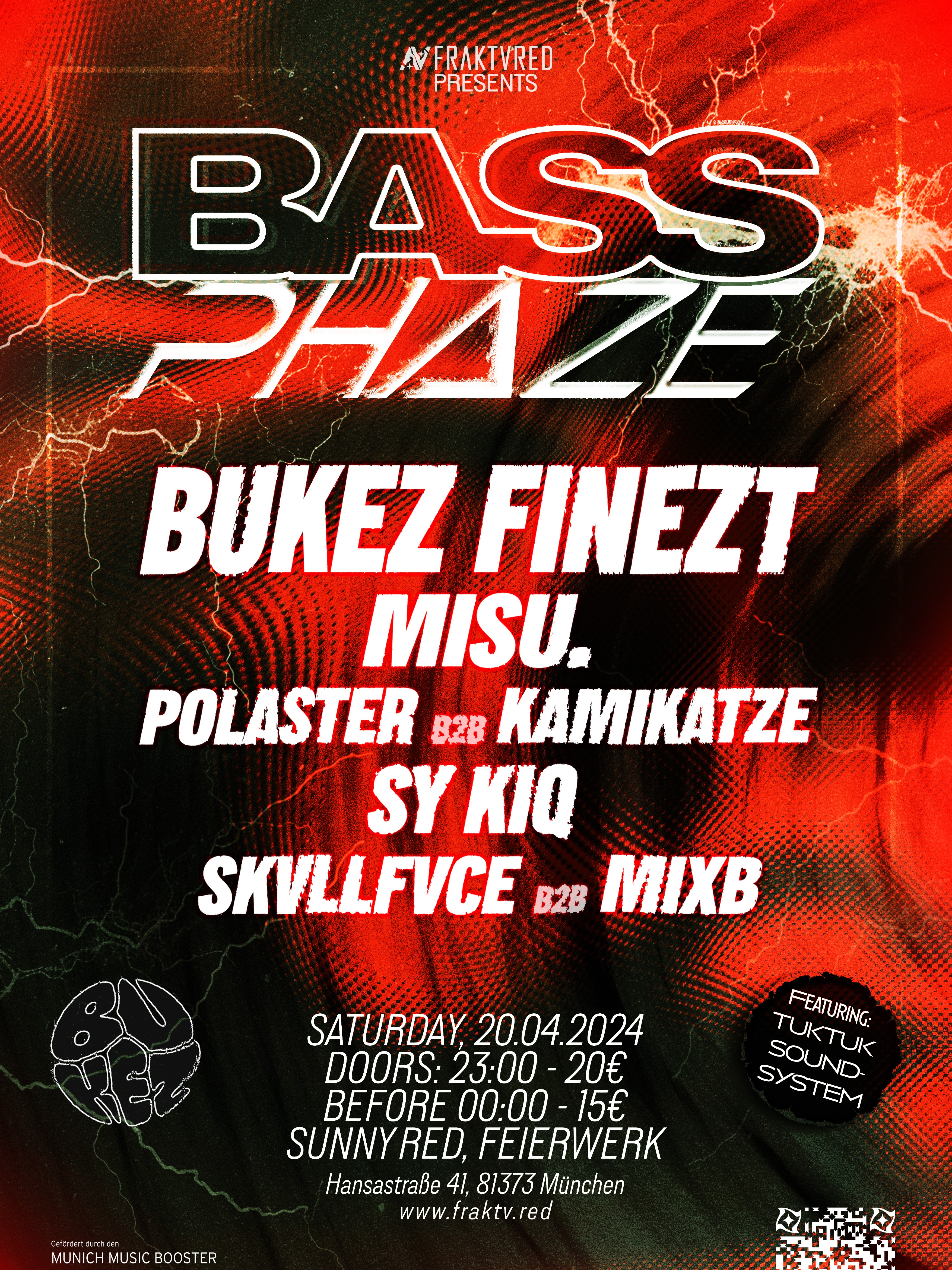 ☆ BASS-PHAZE by FRAKTVRED ☆ poster
