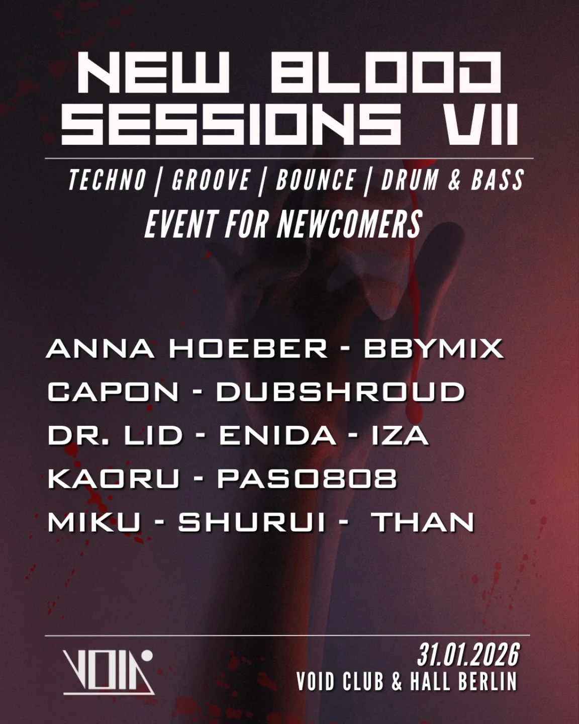 New Blood Session VII poster