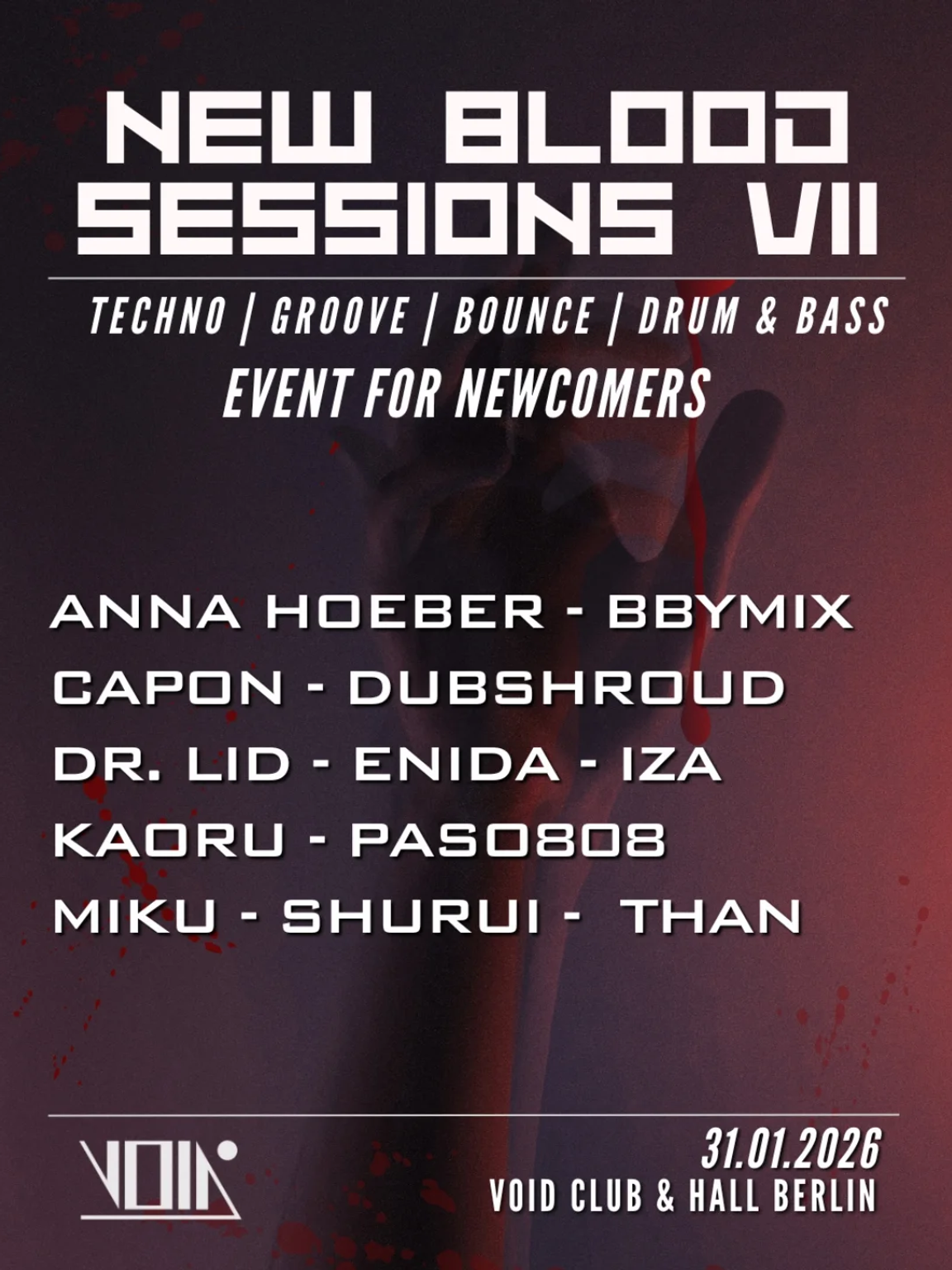 New Blood Session VII poster