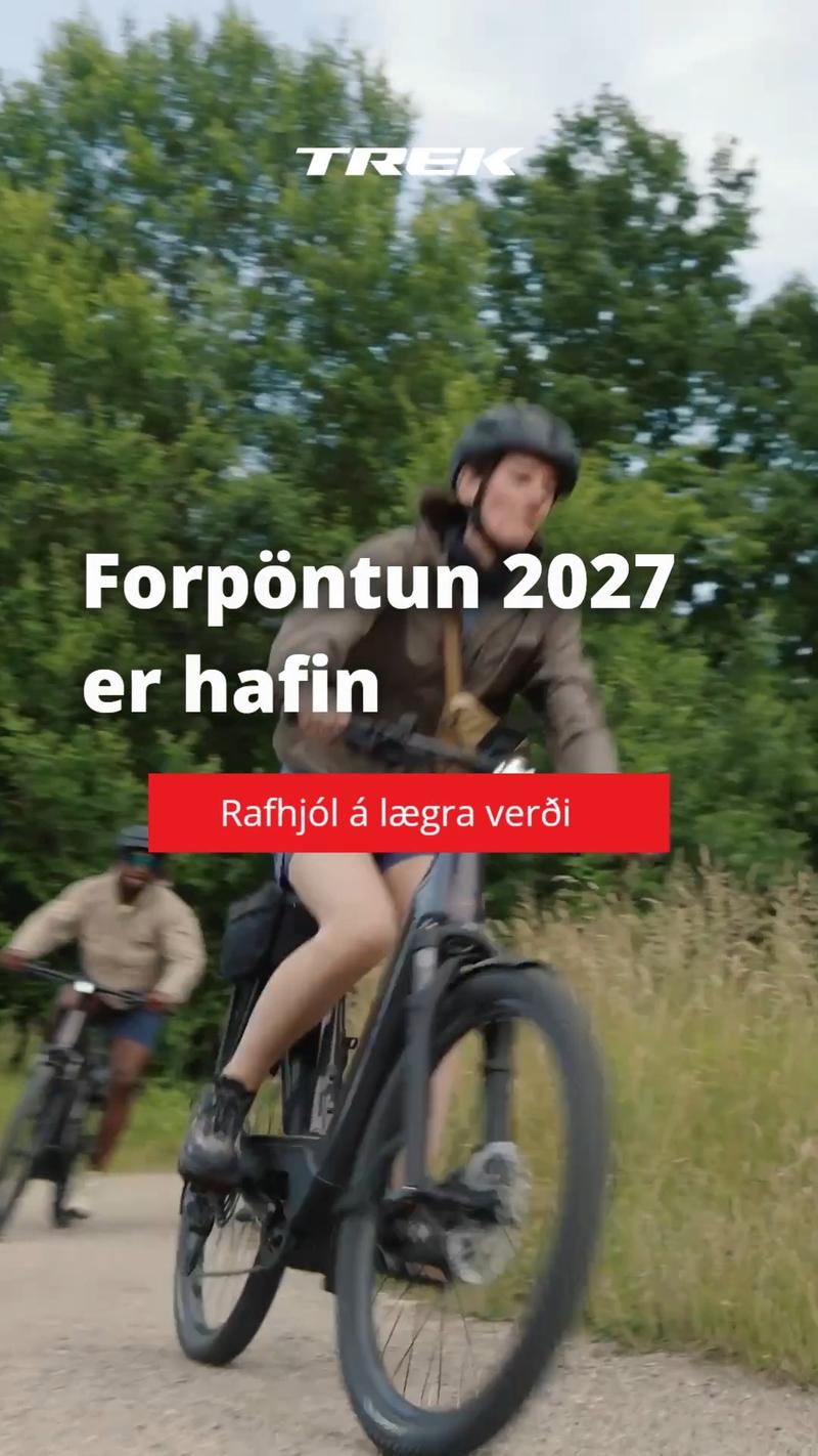 Við höfum opnað fyrir forpantanir 🚲