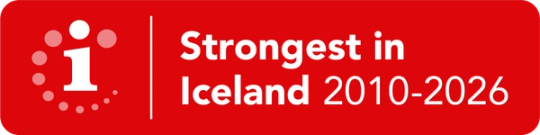 Strongest in Iceland 2010-2026 – Creditinfo award